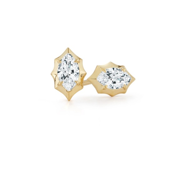 jade trau Jewelry - ISO jade trau maverick stud yellow gold